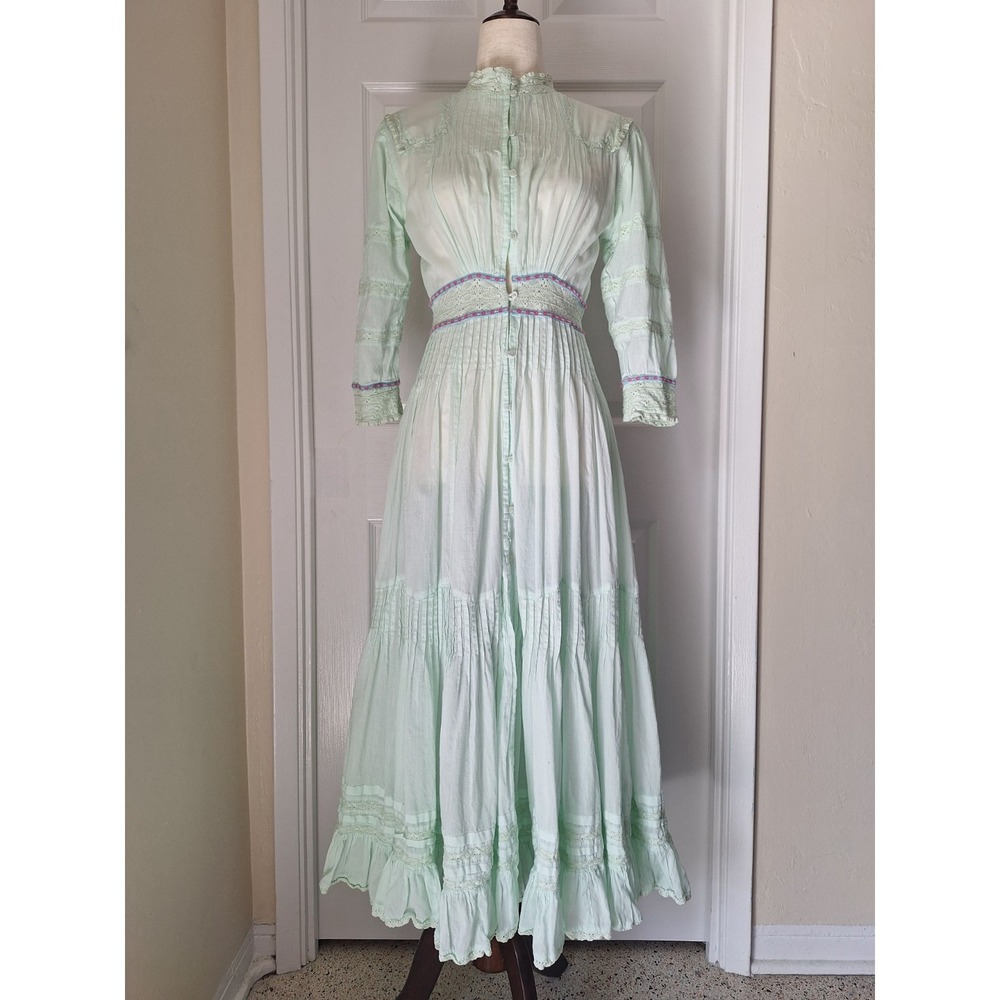 Pitusa x Millie Mackintosh‎ Cotton Edwardian Cottage Prairie Easter Maxi Dress